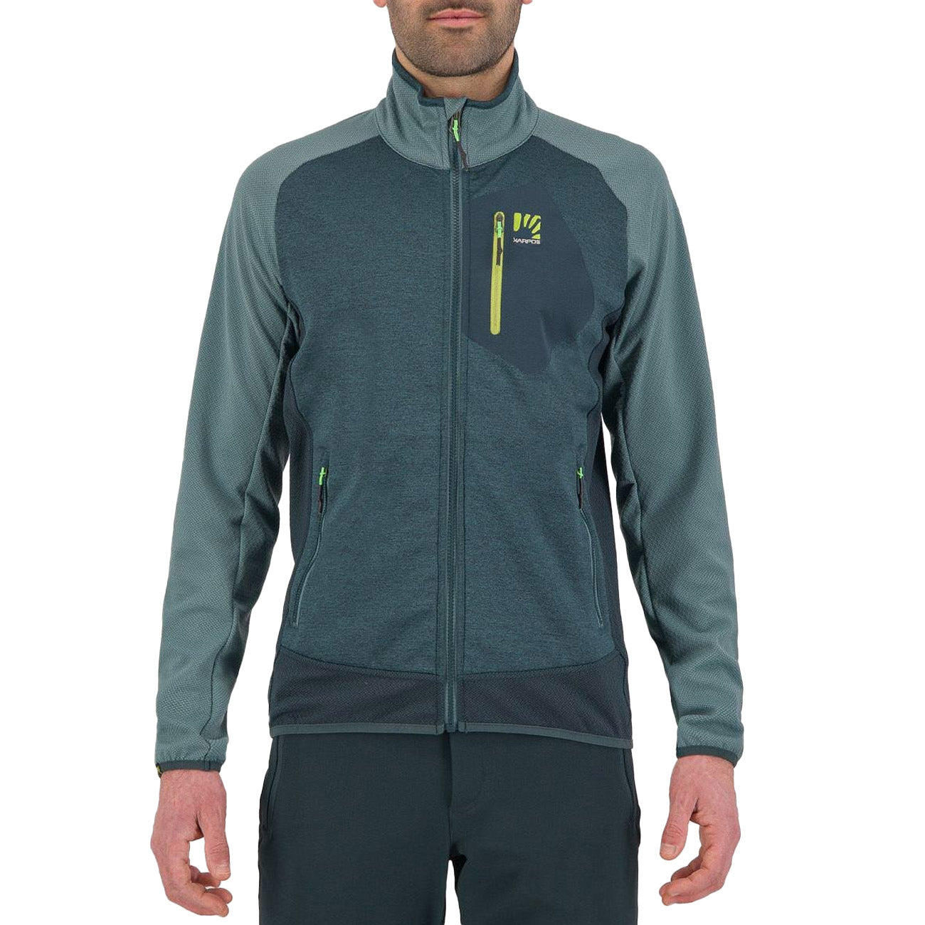 KARPOS Felpa Odle Fleece Uomo Forest North Atlantic 2500491 017 FOREST/NORTH ATLANTIC 