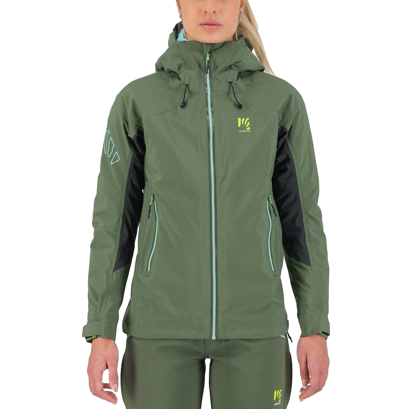 KARPOS Giacca Storm Evo Donna Thyme 2501036 024 THYME/BLAK SAND 