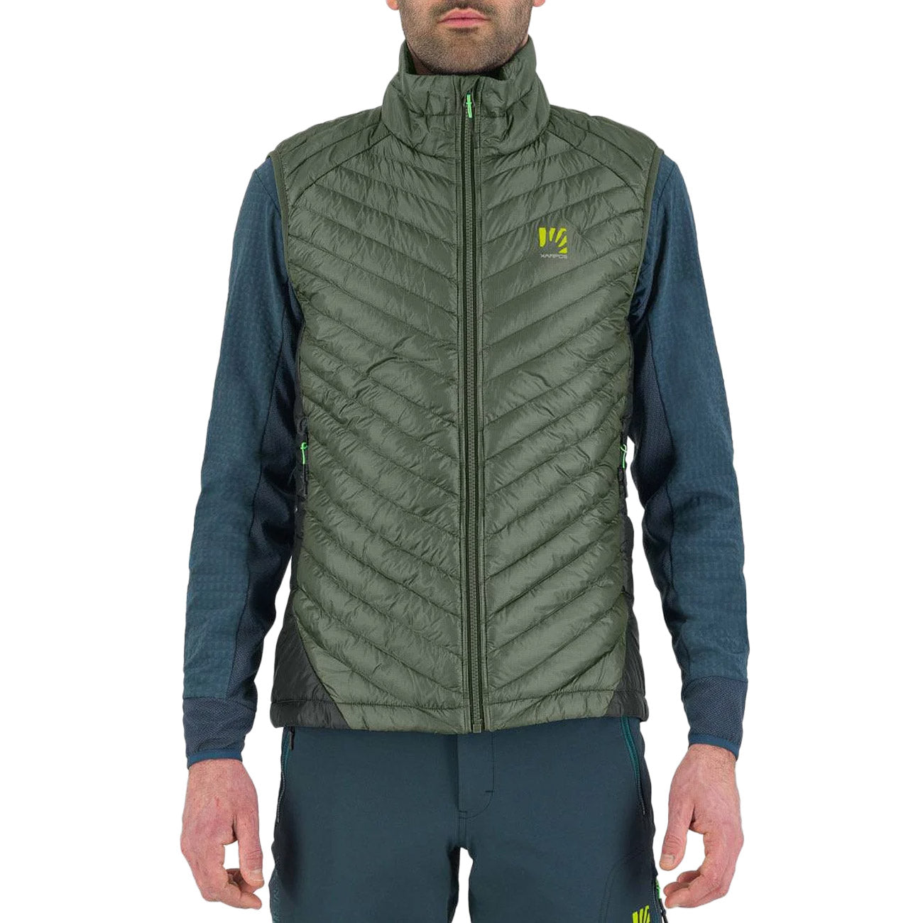 KARPOS Gilet Sas Plat Uomo Thyme Black Sand 2501157 024 THYME/BLACK SAND 