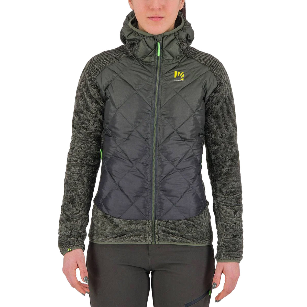 KARPOS Giacca Smart Donna Black Sand Thyme 2501164 024 BLACK SAND/THYME 