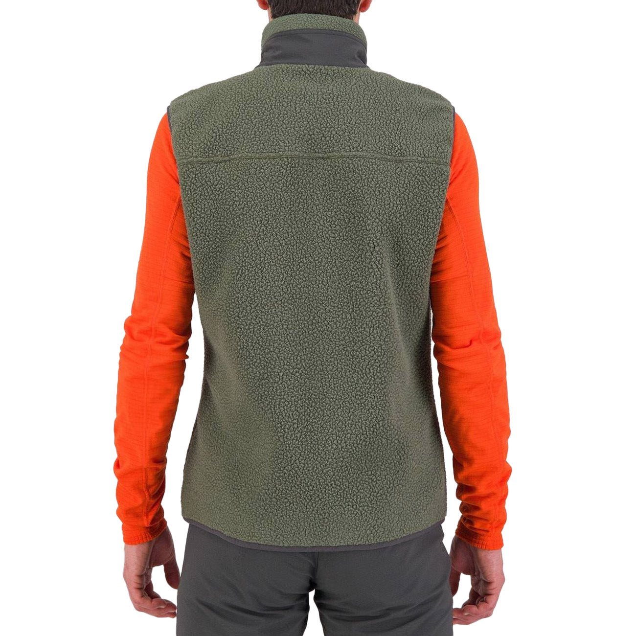 KARPOS Gilet 80'S Pile Uomo Thyme Black Sand 2531045 024 THYME/BLACK SAND 