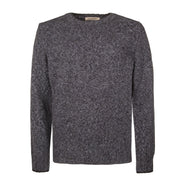 LA FILERIA Maglia In Lana Uomo Celeste Blu Melange 10158/25701 817 CELESTE/BLU MELANGE 