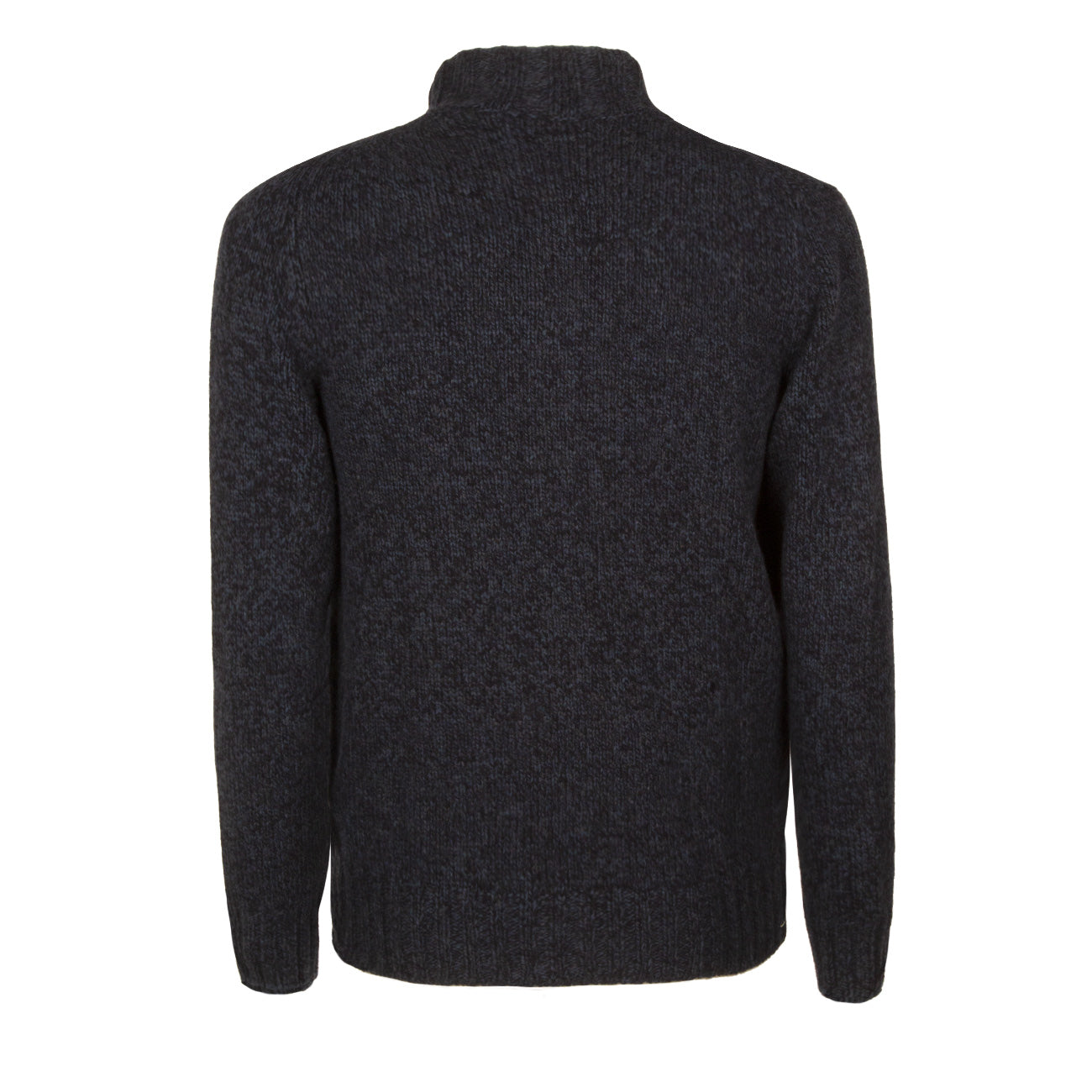 LA FILERIA Pull Full Zip Uomo Blu Navy Melange 10178/25706 799 BLU/BLU NAVY MELANGE 
