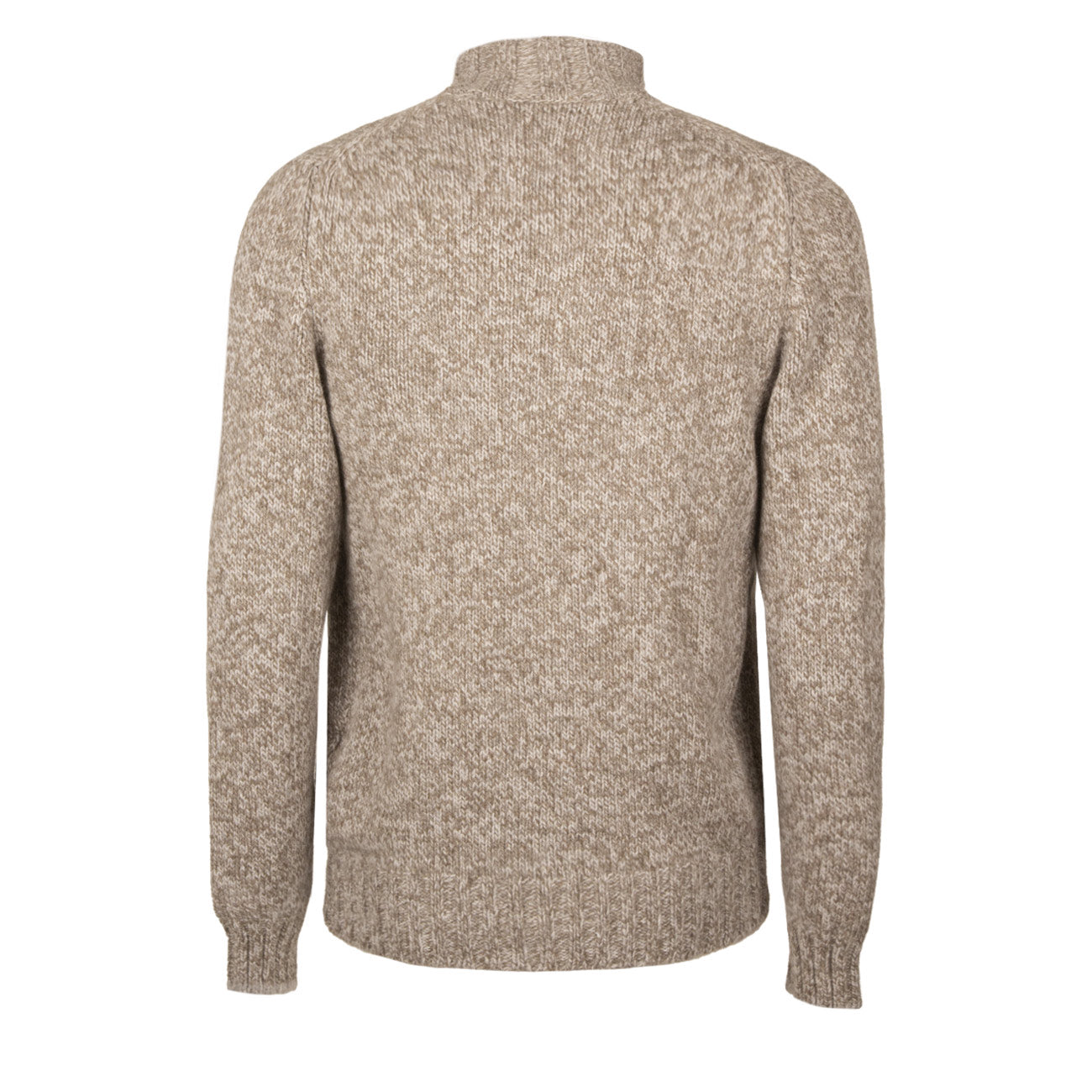 LA FILERIA Cardigan In Lana Uomo Tortora Grigio Melange 10180/25706 800 TORTORA/GRIGIO MELANGE 