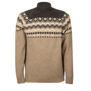 LA FILERIA Lupetto Misto Lana Uomo Beige 13193/24006 130 BASE BEIGE DIS. FANT, 