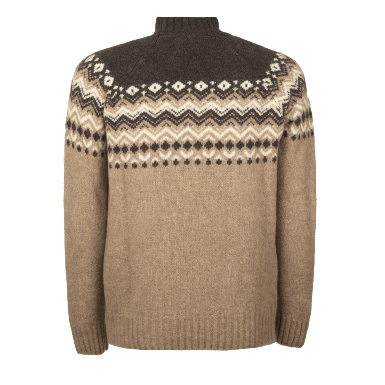 LA FILERIA Lupetto Misto Lana Uomo Beige 13193/24006 130 BASE BEIGE DIS. FANT, 