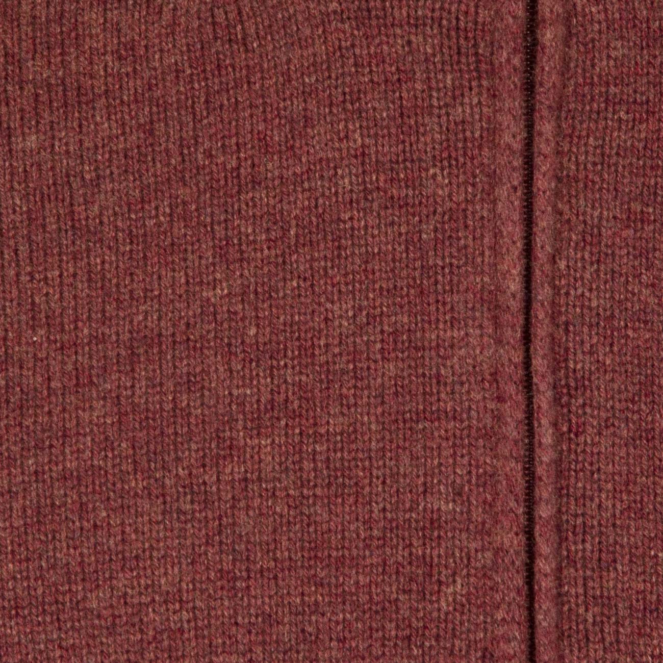 LA FILERIA Lupetto Zip Misto Lana Uomo Bordeaux 23125/19621 293 BORDEAUX 