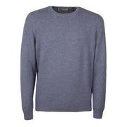 LA FILERIA Maglia In Cashmere Uomo Azzurro 23159/15521 520 AZZURRONE 