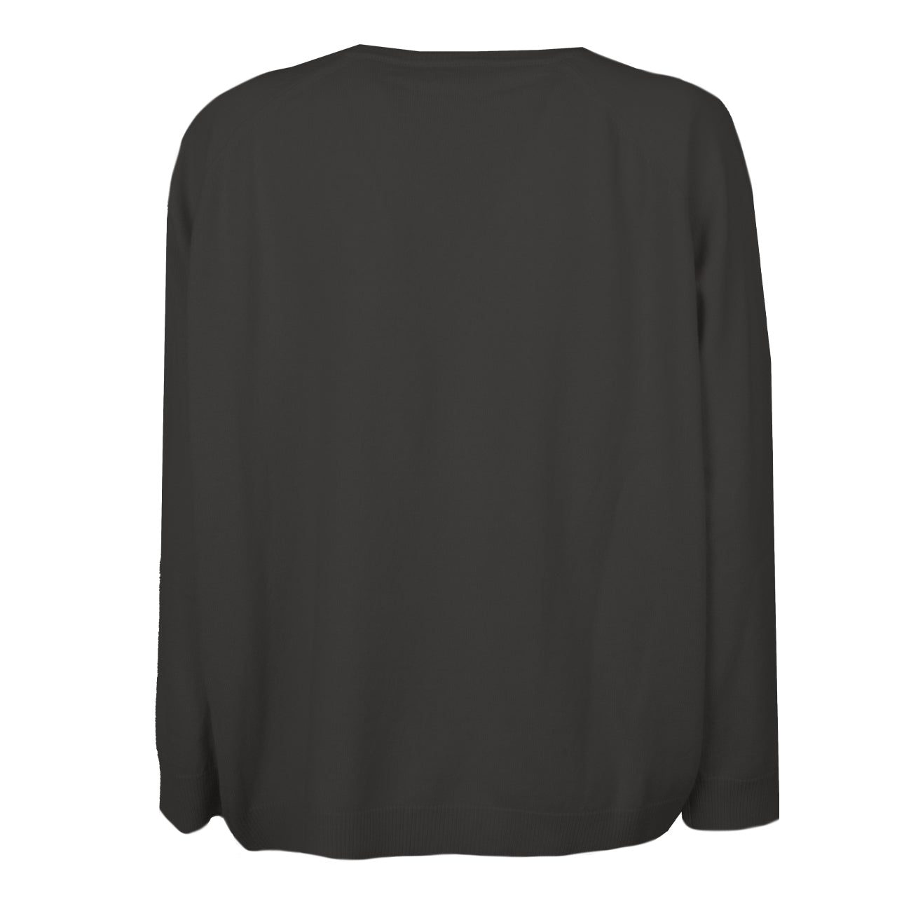LE TRICOT PERUGIA Pullover In Lana E Cashmere Donna Grigio Scuro 46463 5362 D.GREY 