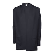 LE TRICOT PERUGIA Cardigan Lungo In Cashmere Donna Blu Scuro 46741 1324 DARK BLUE 