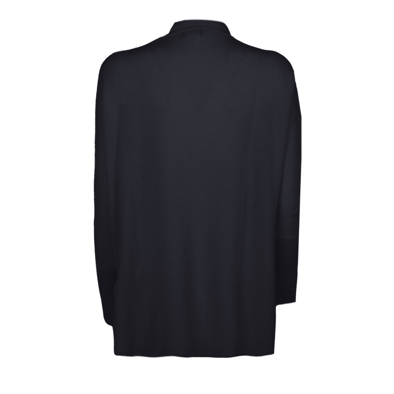 LE TRICOT PERUGIA Cardigan Lungo In Cashmere Donna Blu Scuro 46741 1324 DARK BLUE 