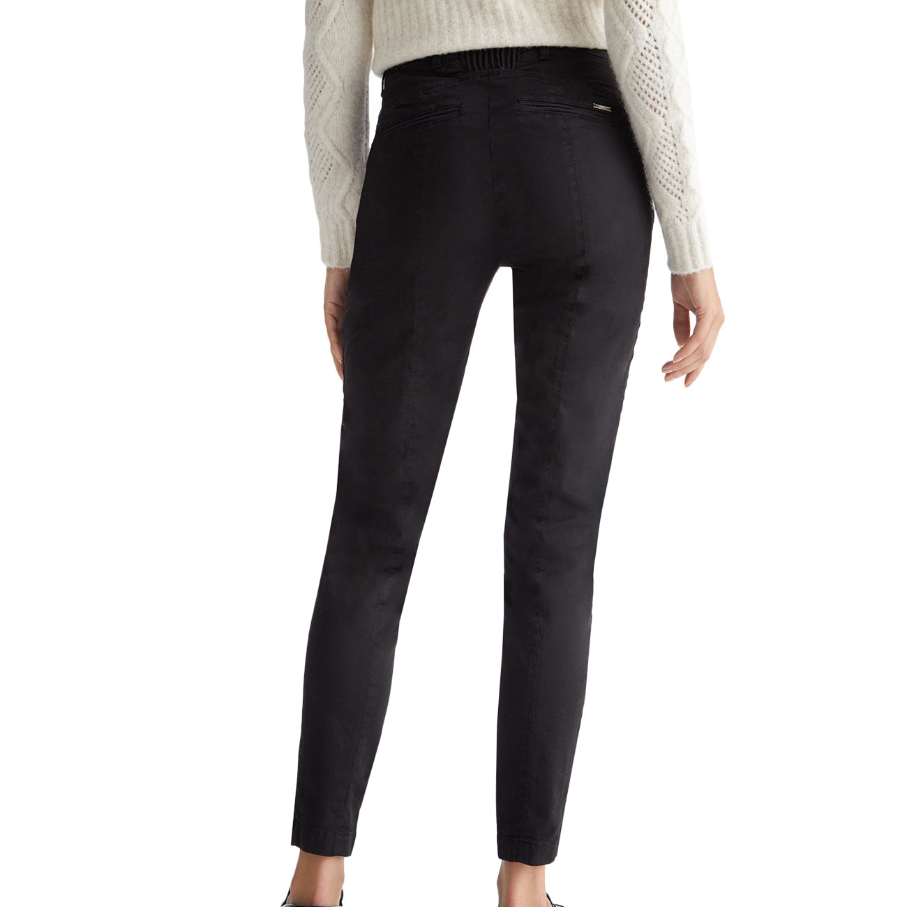 LIU JO Pantalone Parfait Donna Nero MF3274T8191 22222 NERO 