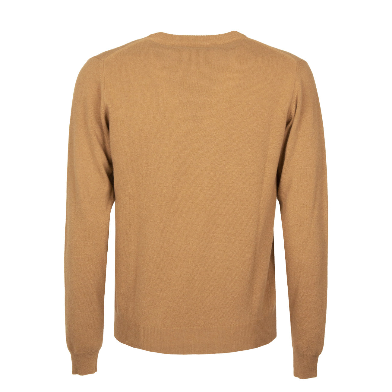 MASCHERONI Jeordie's Pullover Girocollo Unisex Cammello Melange 90617 317 CAMMELLO MELANGE 