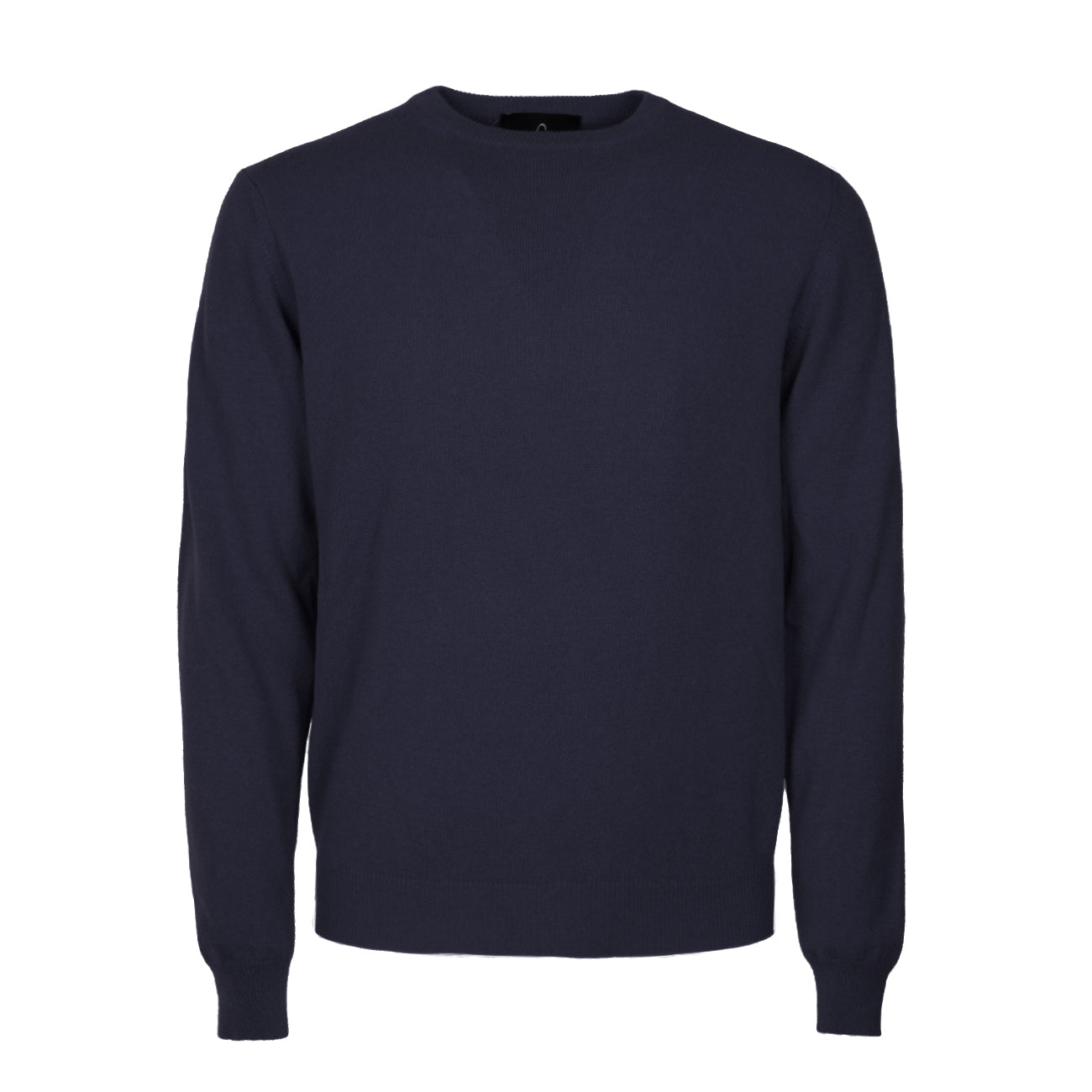 MASCHERONI Jeordie's Pullover Girocollo Unisex Bleu Navy Melange 90617 407 BLEU NAVY MELANGE 