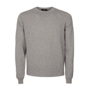 MASCHERONI Jeordie's Pullover Girocollo Unisex Cenere Melange 90617 709 CENERE MELANGE 