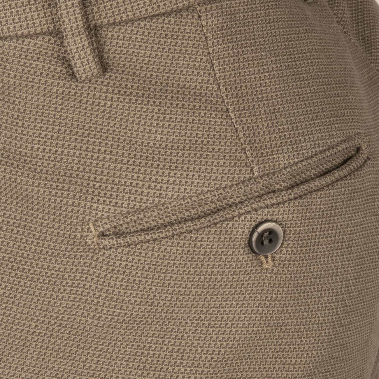 MASON'S Pantalone Chino Micro Dis. Mouline Uomo Biscotto 9PN2A4973 CBE718 025 BISCOTTO 