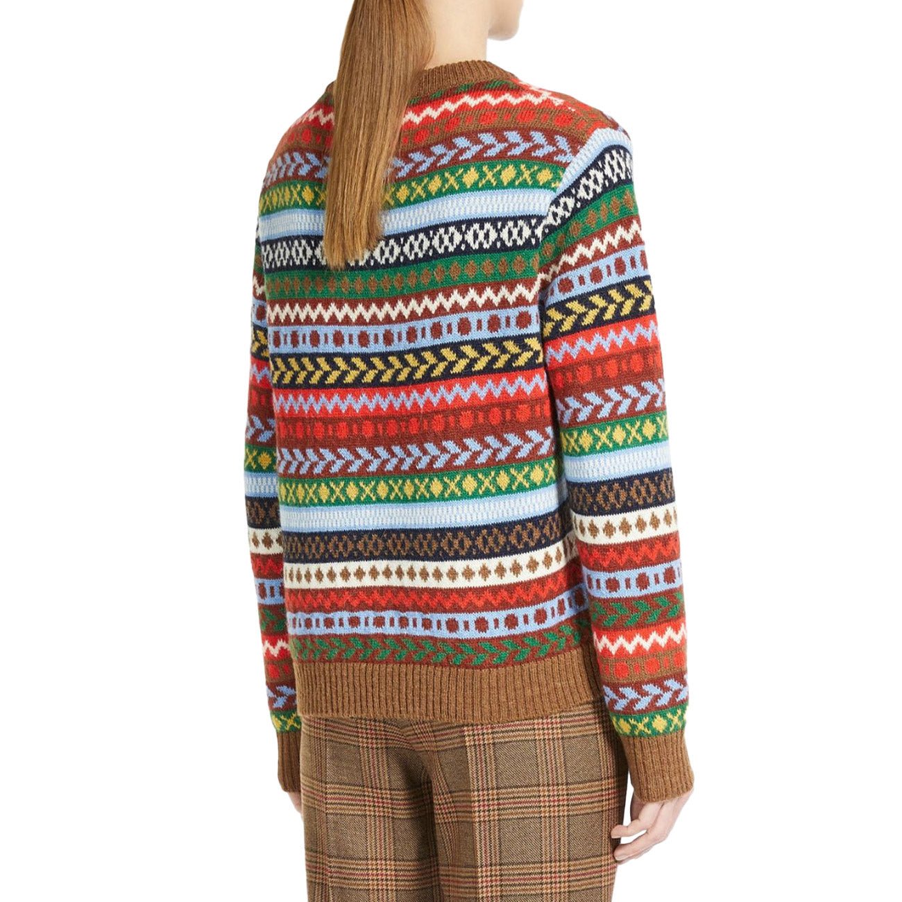 MAX MARA WEEKEND Maglia Jacquard Edicola Donna Fairisle EDICOLA 2353661933600 001 DIS. FAIRISLE 