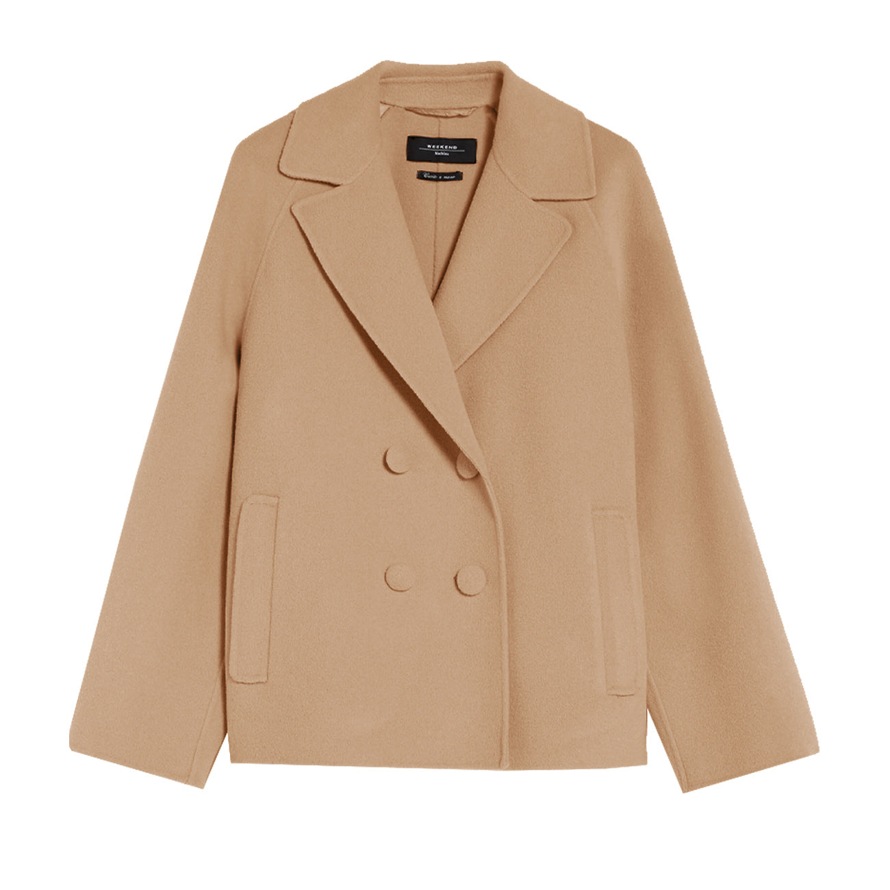 MAX MARA WEEKEND Giacca Minosse Pura Lana Donna Camello MINOSSE 2350460139600 016 CAMMELLO 