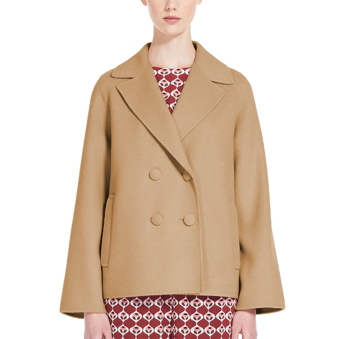 MAX MARA WEEKEND Giacca Minosse Pura Lana Donna Camello MINOSSE 2350460139600 016 CAMMELLO 