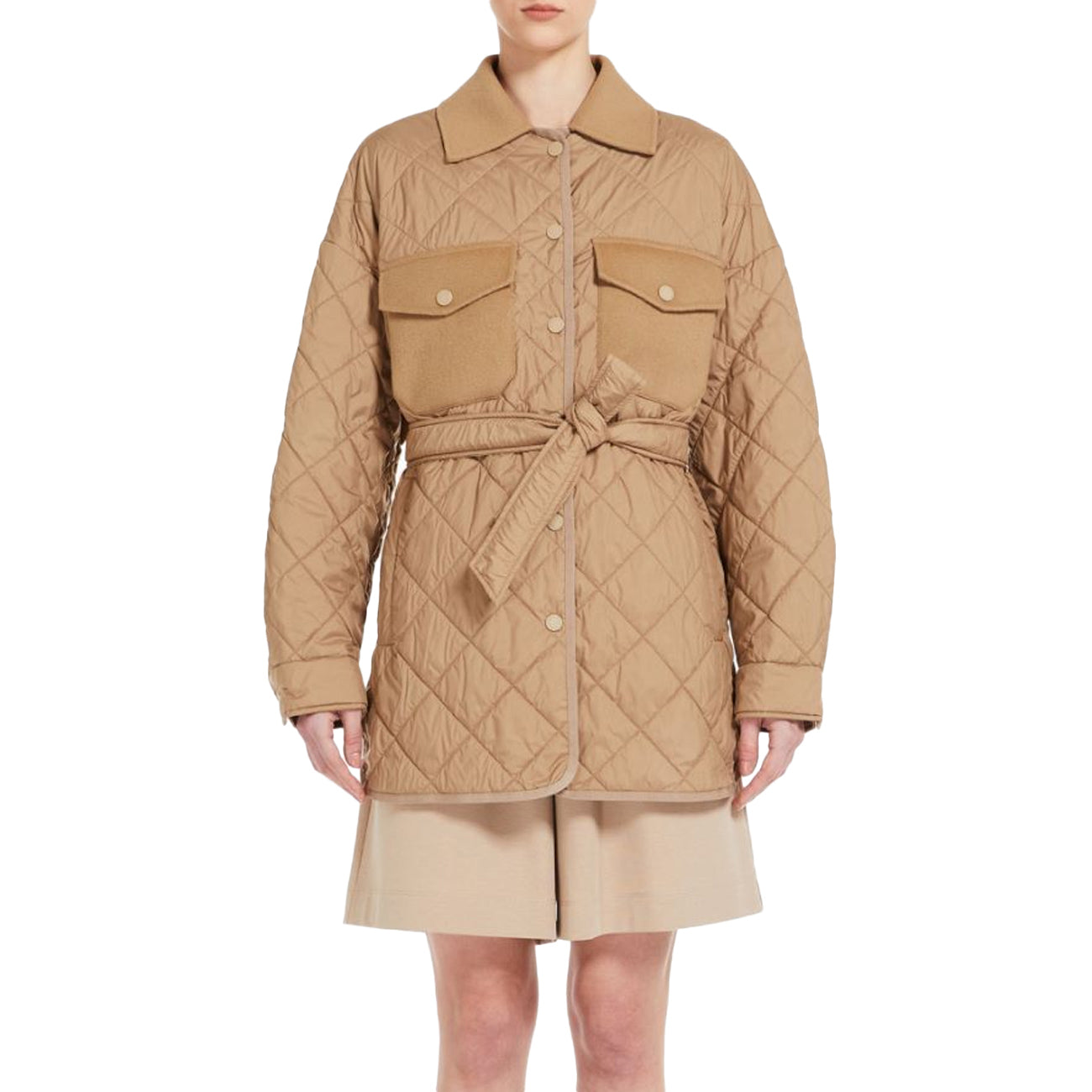 MAX MARA WEEKEND Giubbino Imbottito Corto Paprica Donna Cammello PAPRICA 2354860239600 012 CAMMELLO 