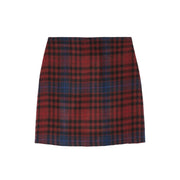 MAX MARA WEEKEND Gonna Pura Lana Petali Donna Check PETALI 2351060733600 001 DIS. CHECK 