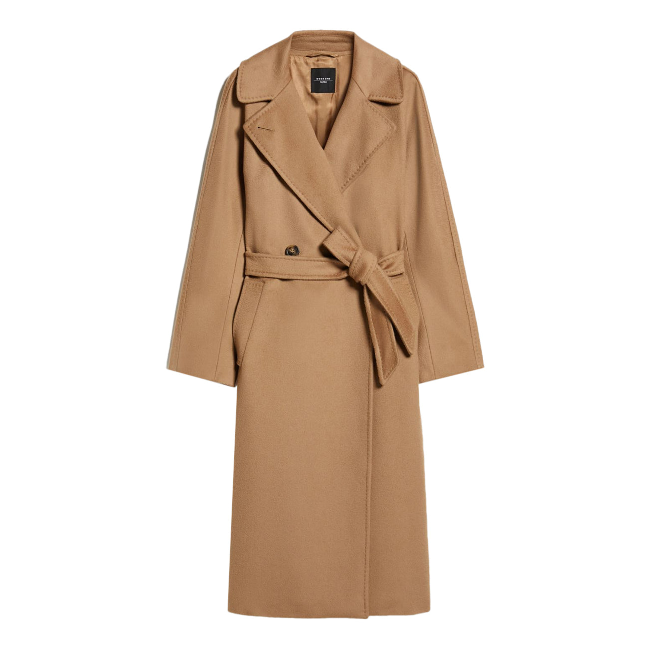 MAX MARA WEEKEND Cappotto Resina Drap Di Pura Lana Donna Cammello RESINA 2350161133600 006 CAMMELLO 