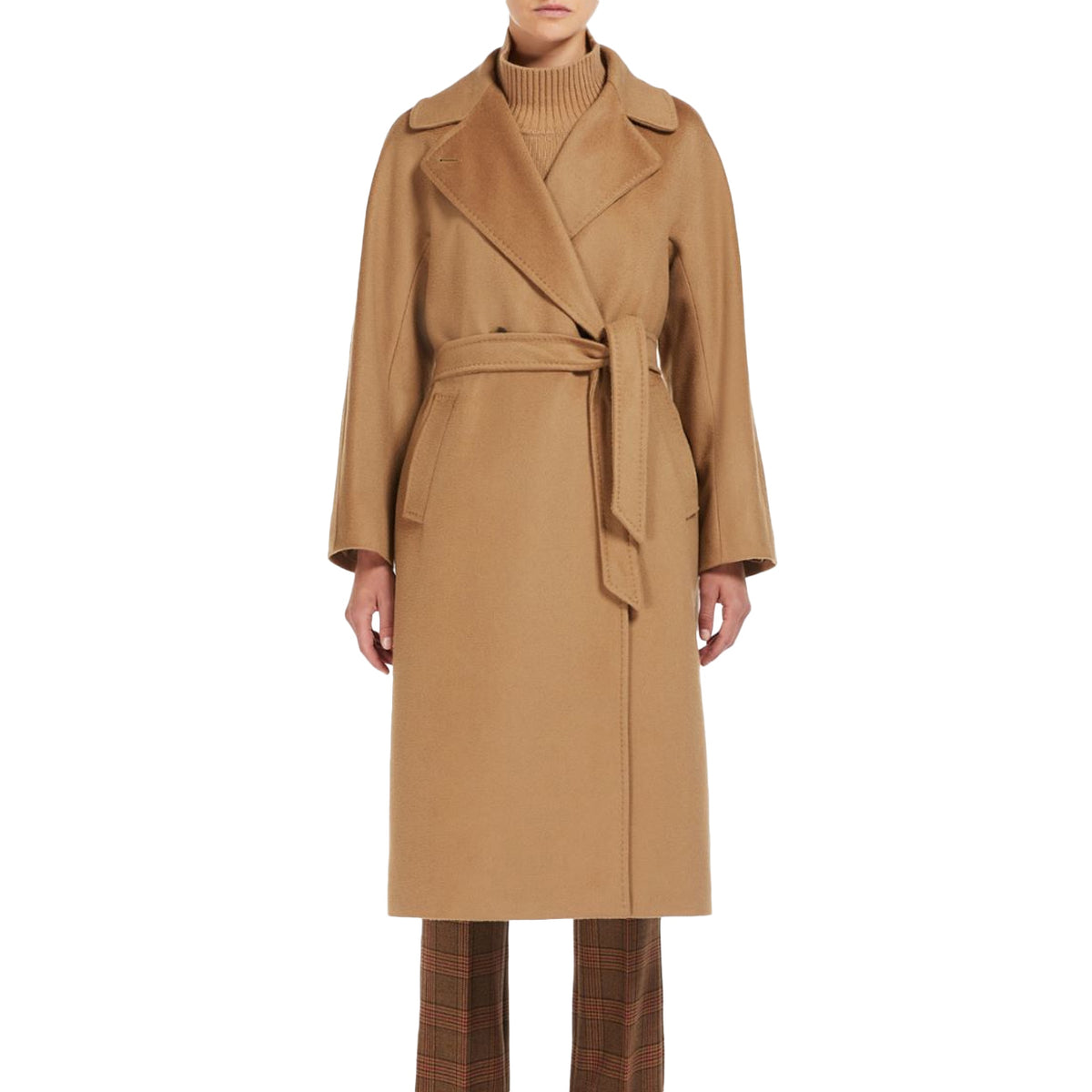 MAX MARA WEEKEND Cappotto Resina Drap Di Pura Lana Donna Cammello RESINA 2350161133600 006 CAMMELLO 