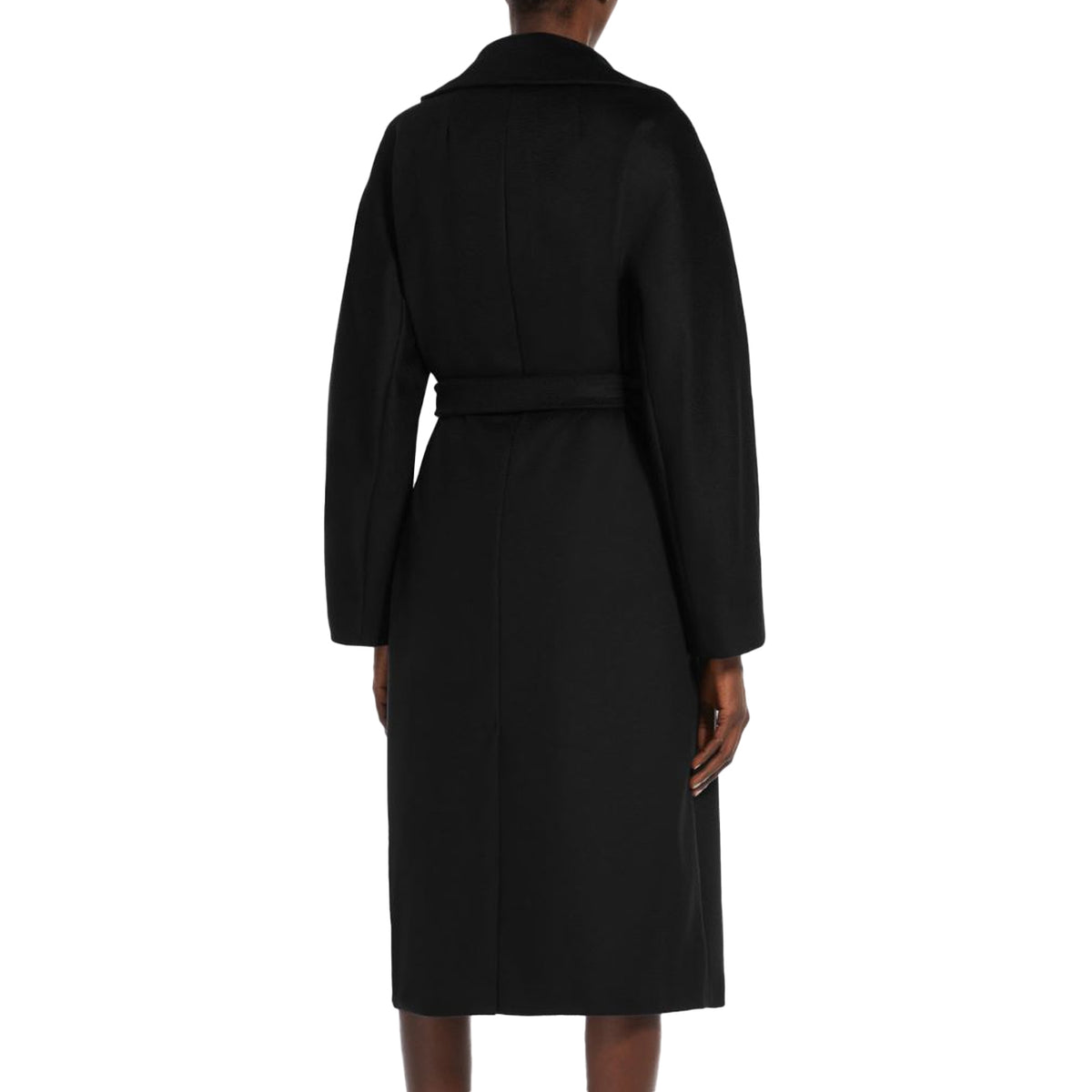 MAX MARA WEEKEND Cappotto Resina Drap Di Pura Lana Donna Nero RESINA 2350161133600 013 NERO 