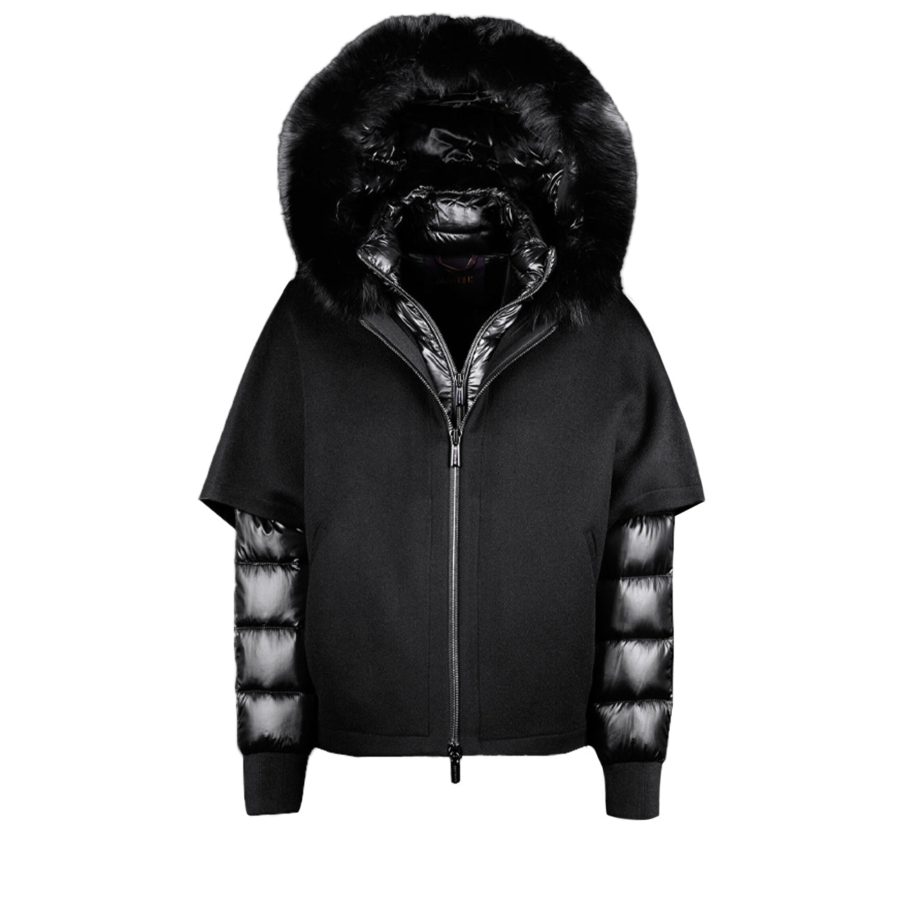 MOORER Piumino Pegaso-Cwr Donna Nero MODGI300009 U0001 NERO 