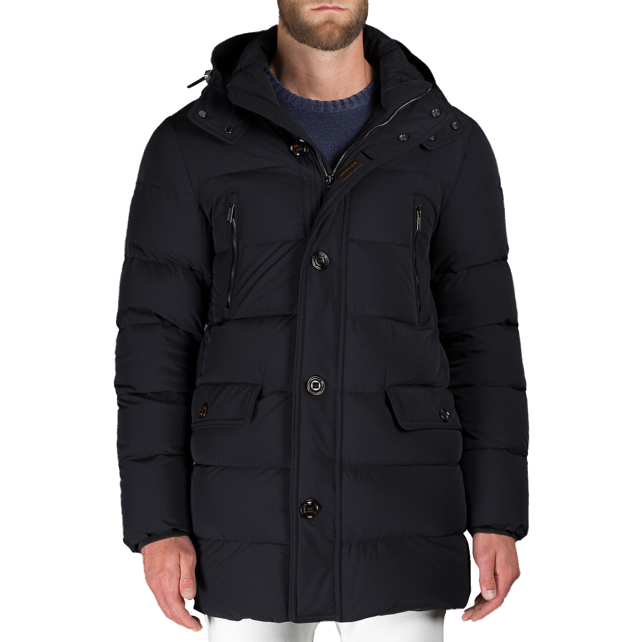 MOORER Parka Gorner Kn Uomo Dark Blu MOUGI100206 U0402 DARK BLU 