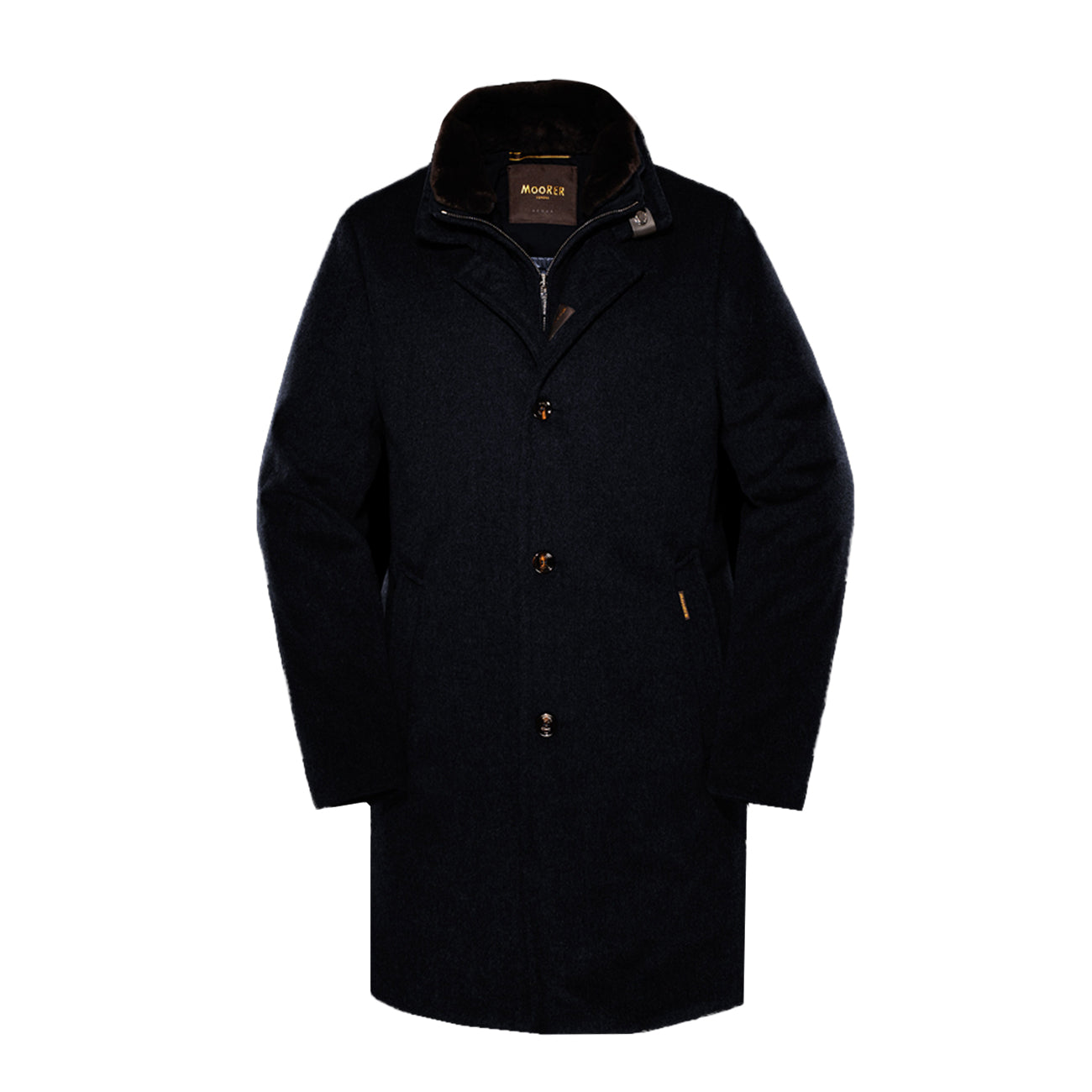 MOORER Cappotto Bond-Fur-Le Uomo Navy MOUGI200308 U0497 NAVY 