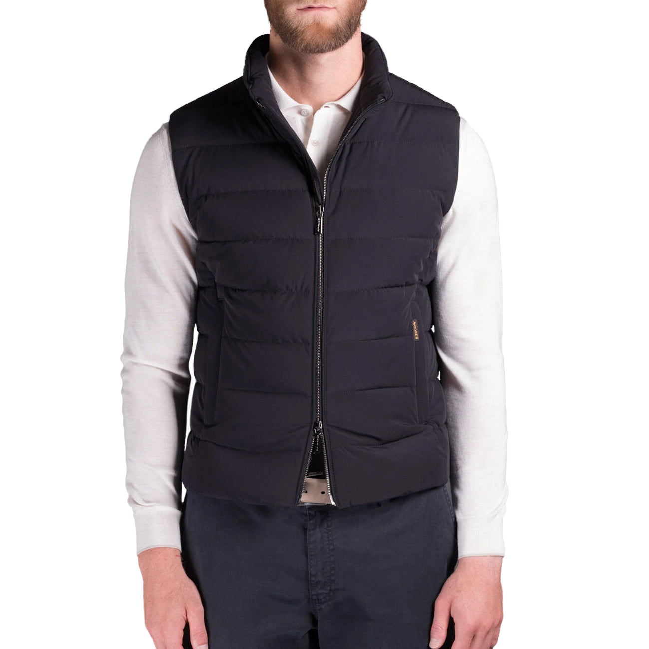 MOORER Gilet Oliver-Kn Uomo Dark Blu MOUGL200004 U0402 DARK BLU 
