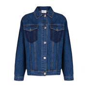 MVP WARDROBE Giacca Marsala Donna Denim Azzurro MVPI3IJ101 0042/DENIM AZZURRO 
