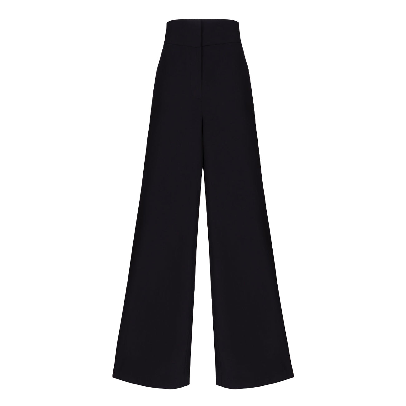 MVP WARDROBE Pantalone Verri Misto Lana Donna Nero MVPI3PA036 0002/NERO 