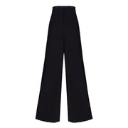 MVP WARDROBE Pantalone Verri Misto Lana Donna Nero MVPI3PA036 0002/NERO 