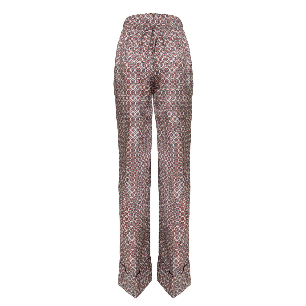 MVP WARDROBE Pantalone Liberty Donna Stampa Cravatteria MVPI3PA132 1171/STAMPA CRAVATTERIA 