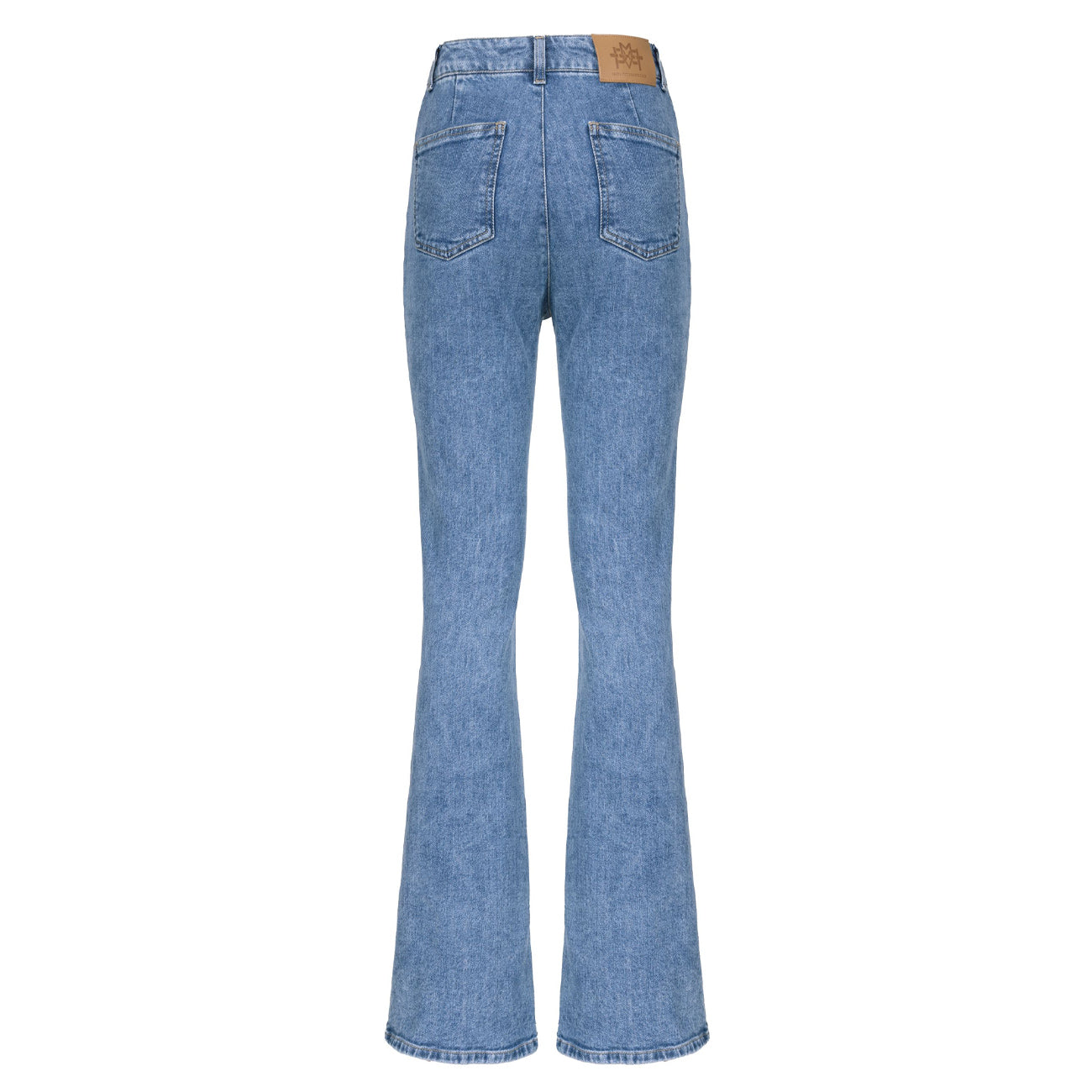 MVP WARDROBE Pantaloni Vintage Bonnet Denim A Zampa Donna Denim Vintage MVPI3PJ222 0437/DENIM VINTAGE 