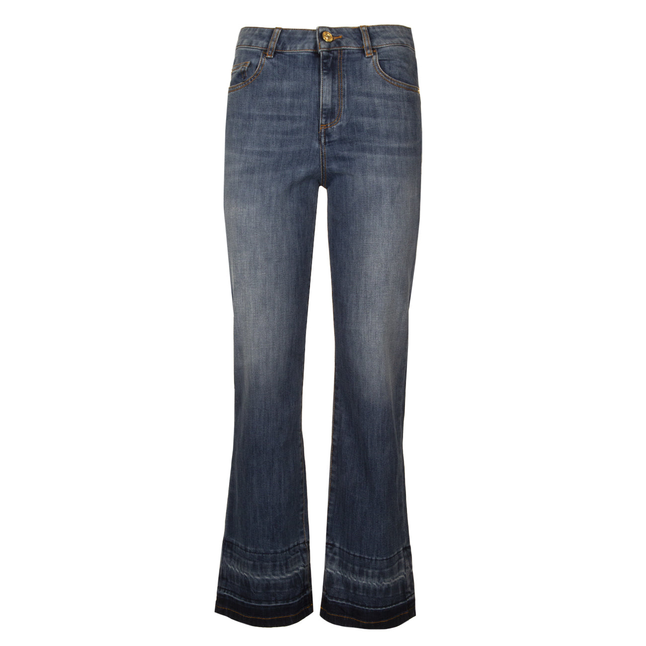 NENETTE Jeans Svasato Donna Lavaggio Blu Medio SUTTON 0475 LAVAGGIO BLU MEDIO 