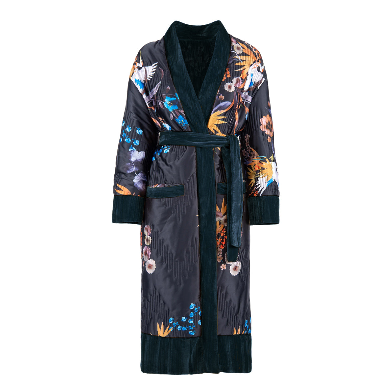 NENETTE Cappotto Vincent Reversibile Donna Blu Navy VINCENT 0405 BLU NAVY 
