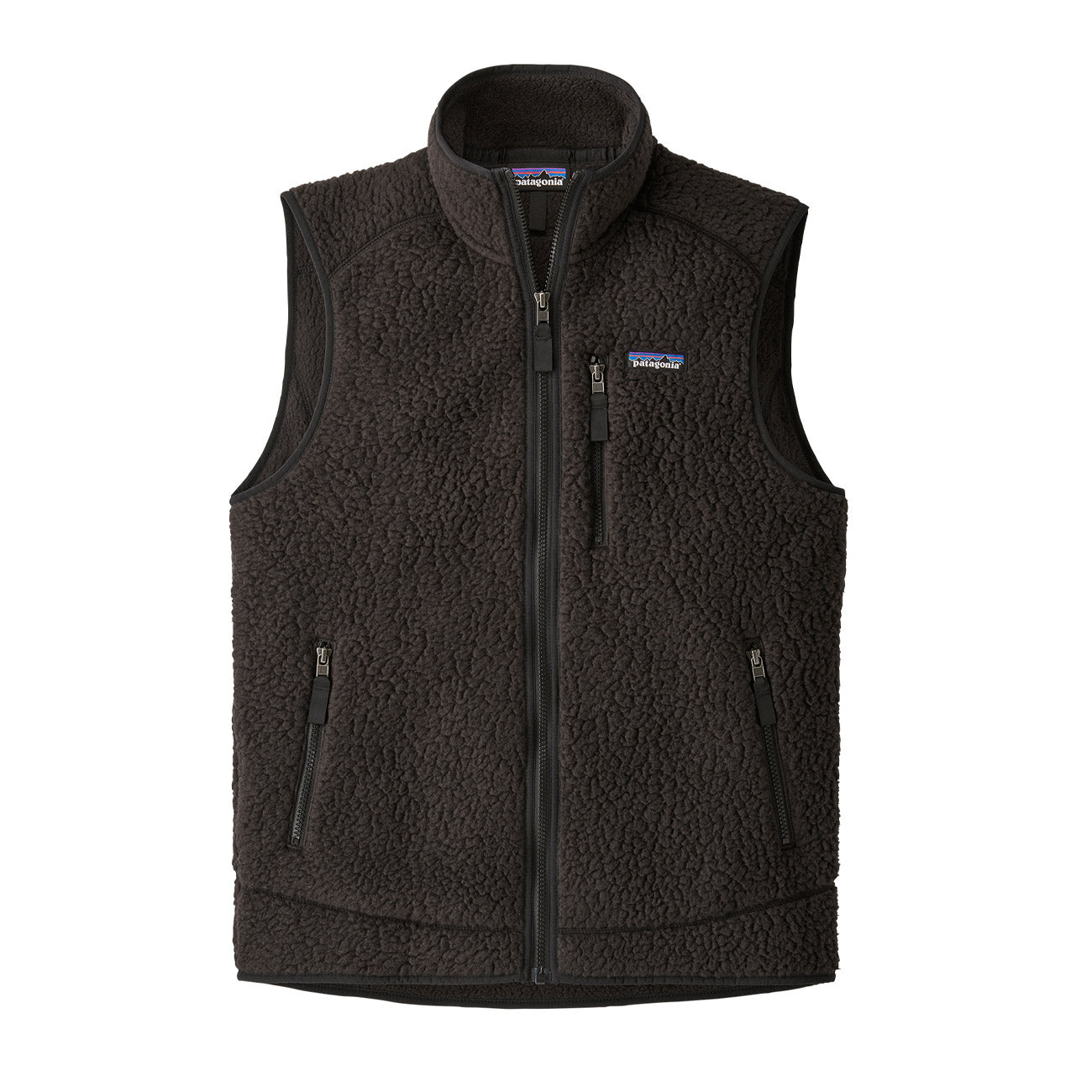 PATAGONIA Gilet Retro In Pile Fleece Uomo Black 22821 BLK BLACK 