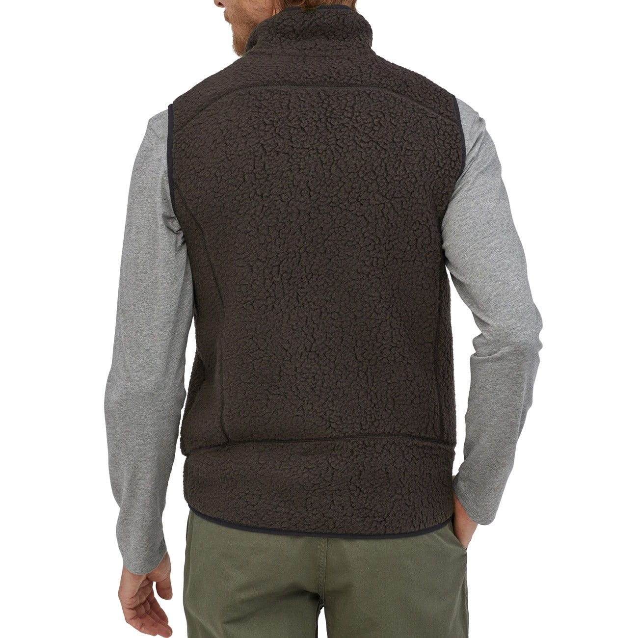 PATAGONIA Gilet Retro In Pile Fleece Uomo Black 22821 BLK BLACK 