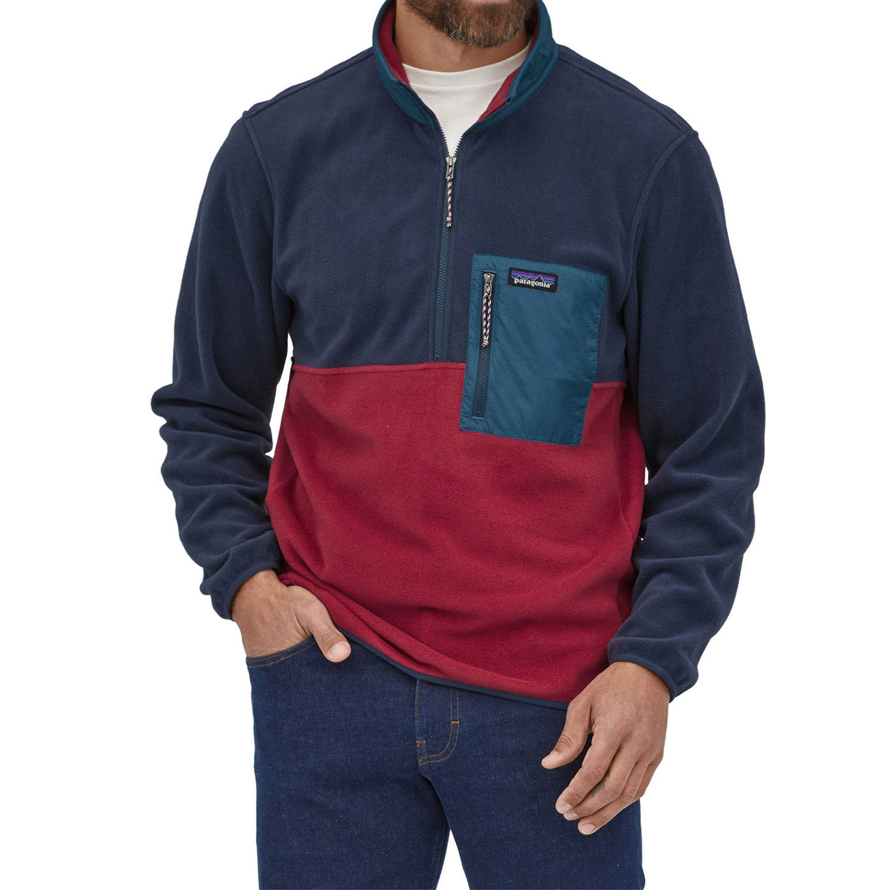 PATAGONIA Pile Microdini Uomo Wax Red 26200 WAX WAX RED 