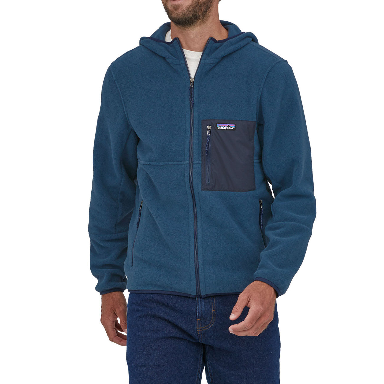 PATAGONIA Pile Microdini Uomo Tidepool Blue 26210 TIDB TIDEPOOL BLUE 