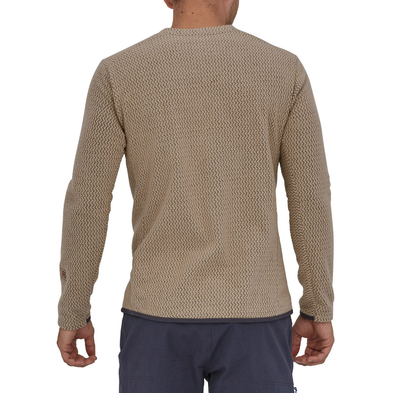 PATAGONIA Pile R1 Air Crew Uomo Beige 40235 ORTN OAR TAN 