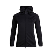 PEAK PERFORMANCE Felpa D. C/Capp. F.Zip Chill Light Peak Performance G77229 040 BLACK 
