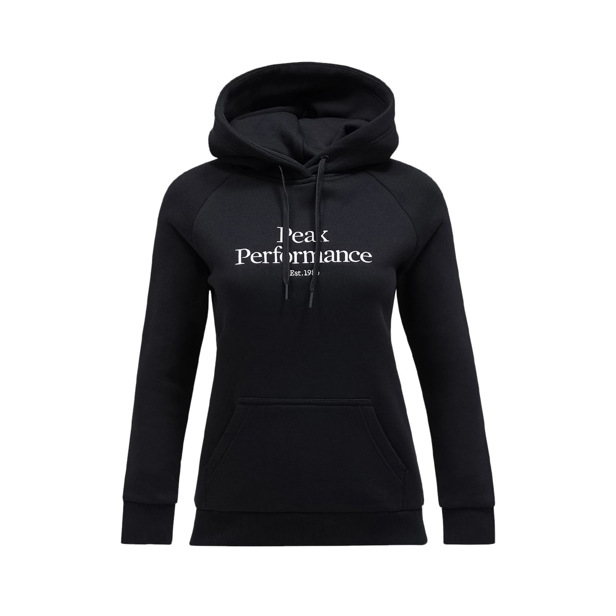PEAK PERFORMANCE Felpa Original Donna Black Off White G77747 070 BLACK/OFFWHITE 