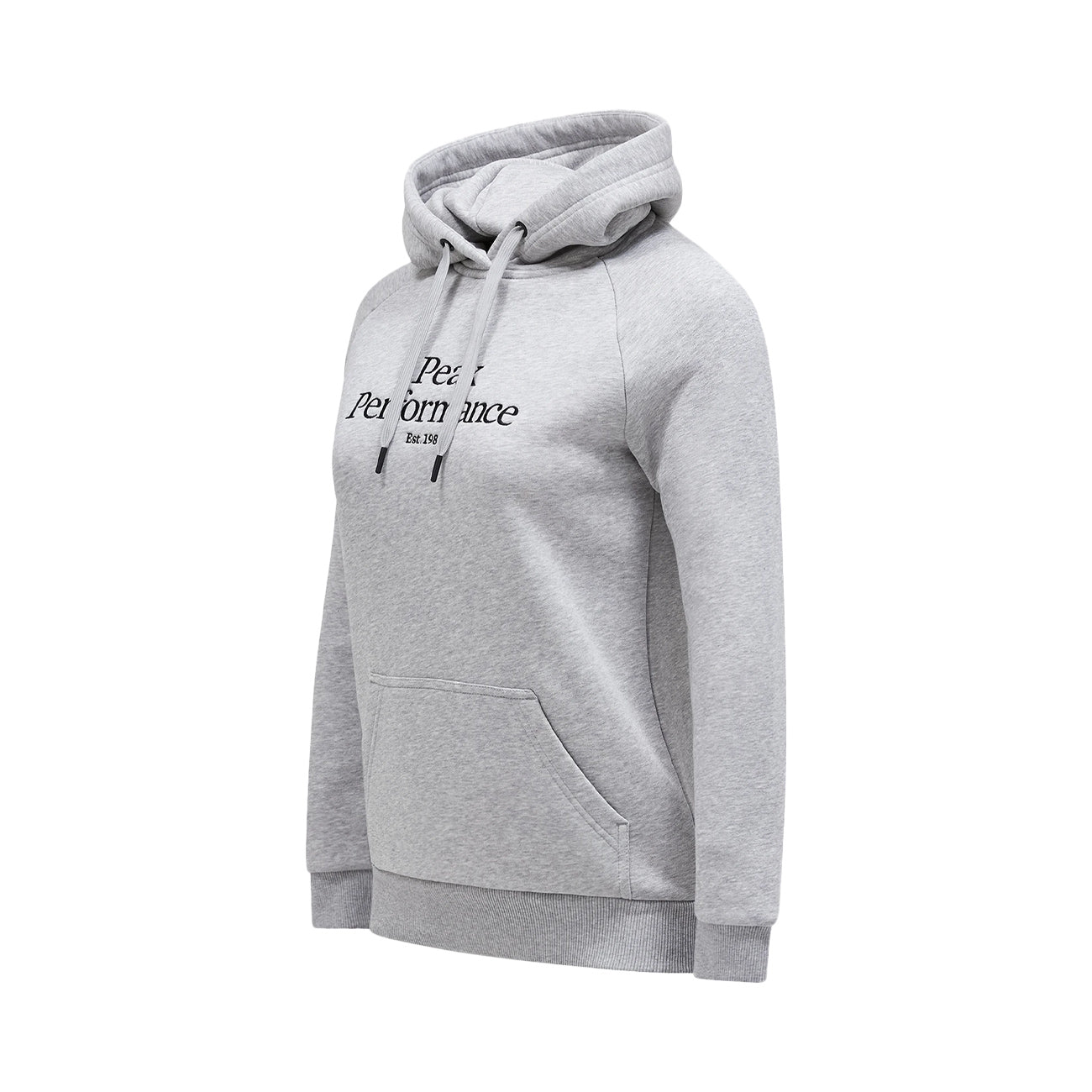 PEAK PERFORMANCE Felpa Original Donna Grey Melange Black G77747 080 MED GREY MELANGE/BLACK 
