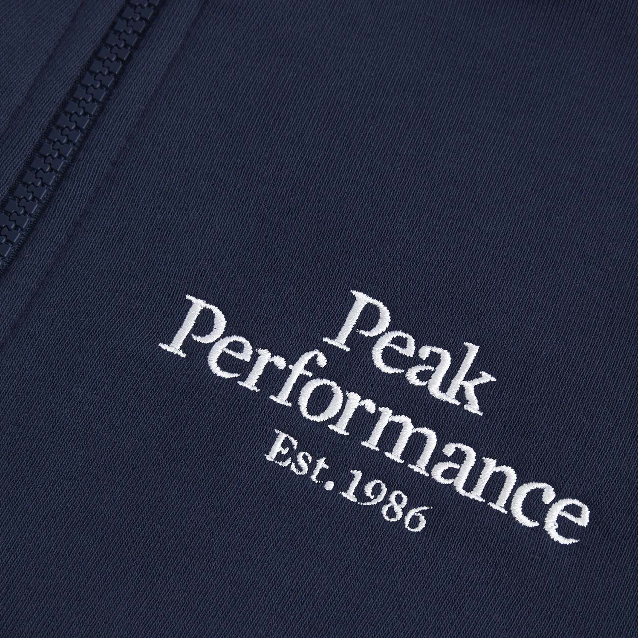 PEAK PERFORMANCE Felpa Original Bimba Blue Shadow Off White G77750 270 BLUE SHADOW/OFFWHITE 