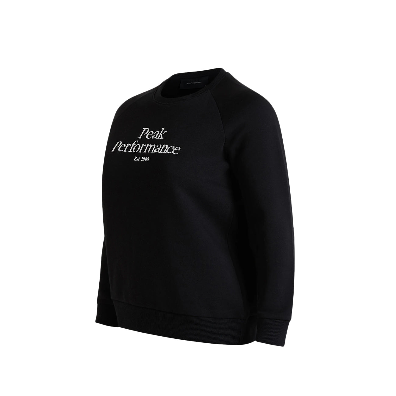 PEAK PERFORMANCE Felpa Original Donna Black Off White G77752 070 BLACK/OFFWHITE 