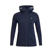 PEAK PERFORMANCE Felpa Rider Con Zip Donna Blue Shadow G77873 010 BLUE SHADOW 
